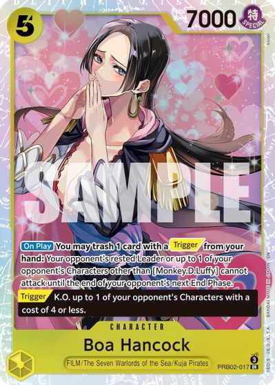 Boa Hancock card art