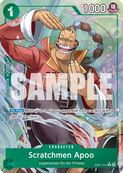 Scratchmen Apoo - EB01-015 (Alternate Art) card art