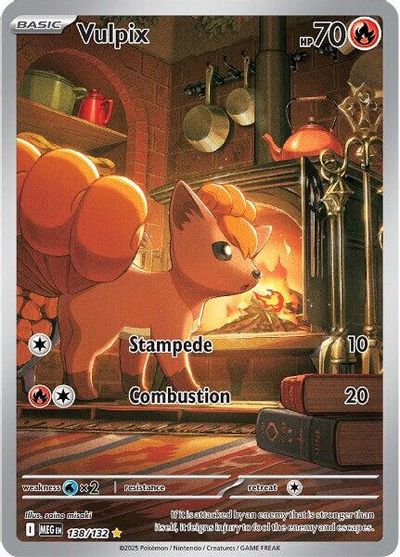 Vulpix - 138/132 card art