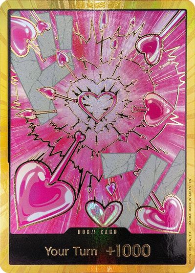 DON!! Card (Boa Hancock) (Gold) card art