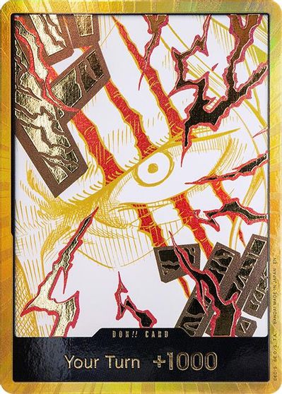 DON!! Card (Shanks) (Gold) card art