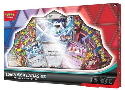 Lugia ex & Latias ex Premium Collection card art