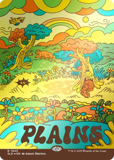Plains (1945) (Rainbow Foil) card art