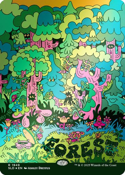 Forest (1949) (Rainbow Foil) card art