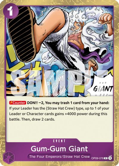 Gum-Gum Giant (Reprint) card art