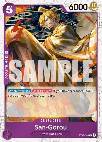 San-Gorou (Pirate Foil) card art