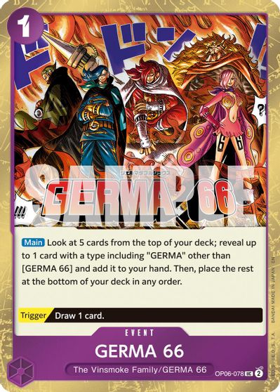 GERMA 66 (Pirate Foil) card art