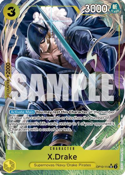 X.Drake (Alternate Art) card art