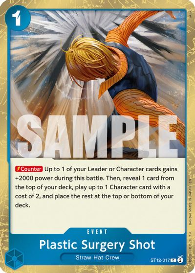 Plastic Surgery Shot - ST12-017 (Pirate Foil) card art