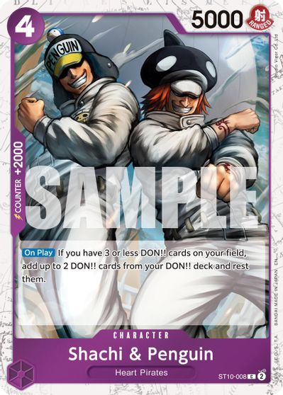 Shachi & Penguin (Pirate Foil) card art