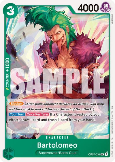 Bartolomeo (Reprint) card art