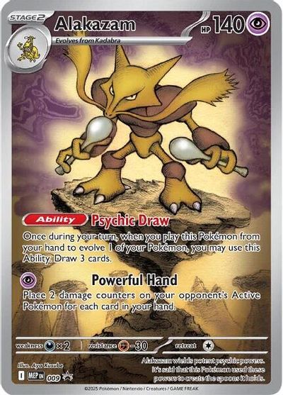 Alakazam - 009 card art