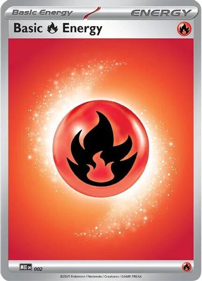 Basic Fire Energy - 002 card art