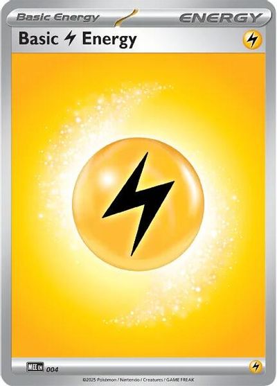 Basic Lightning Energy - 004 card art