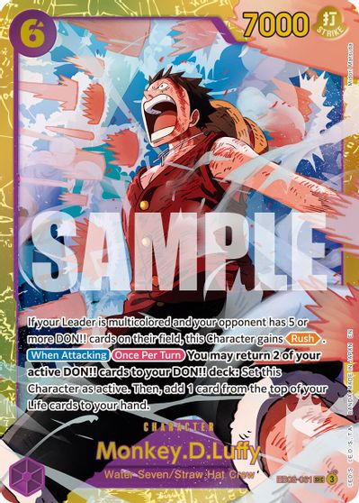 Monkey.D.Luffy - EB02-061 (Reprint) card art