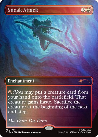 Sneak Attack (Rainbow Foil) card art