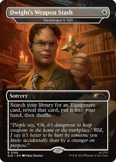 Dwight's Weapon Stash - Steelshaper's Gift card art