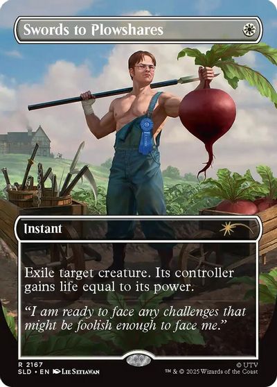 Swords to Plowshares (2167) card art