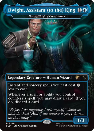 Dwight, Assistant (to the) King - Baral, Chief of Compliance card art