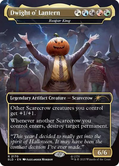 Dwight o' Lantern - Reaper King card art