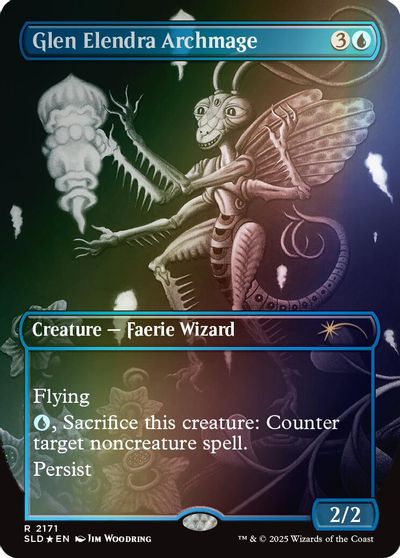Glen Elendra Archmage (2171) (Rainbow Foil) card art
