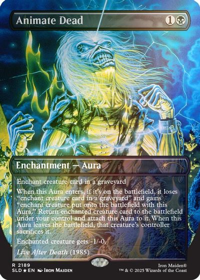 Animate Dead (Rainbow Foil) card art