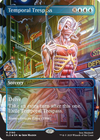 Temporal Trespass (Rainbow Foil) card art