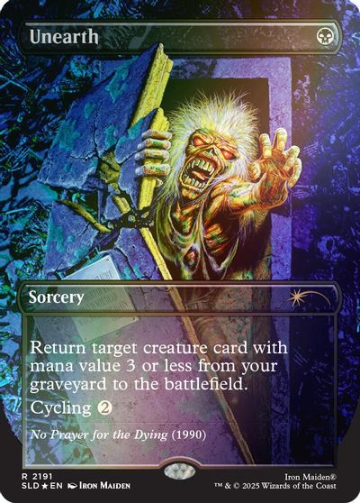 Unearth (Rainbow Foil) card art