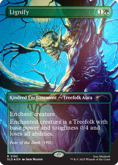 Lignify (2192) (Rainbow Foil) card art