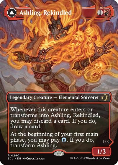 Ashling, Rekindled (Borderless) card art