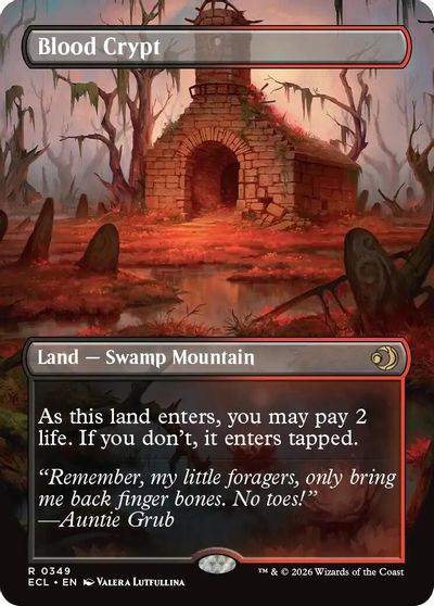 Blood Crypt (Borderless) card art