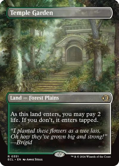 Temple Garden (Borderless) card art
