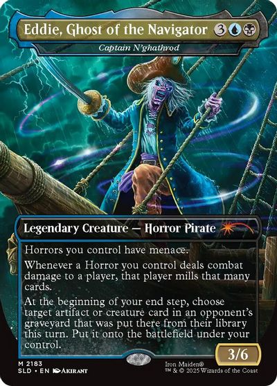Eddie, Ghost of the Navigator - Captain N'ghathrod card art
