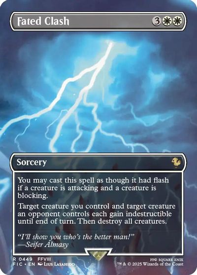 Fated Clash (Borderless) card art