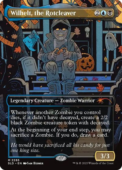 Wilhelt, the Rotcleaver card art