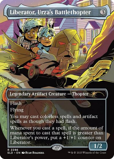 Liberator, Urza's Battlethopter card art