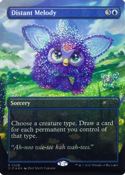 Distant Melody (2326) (Confetti Foil) card art