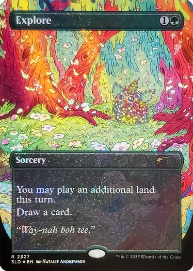 Explore (2327) (Confetti Foil) card art