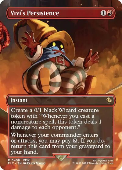 Vivi's Persistence (Borderless) card art