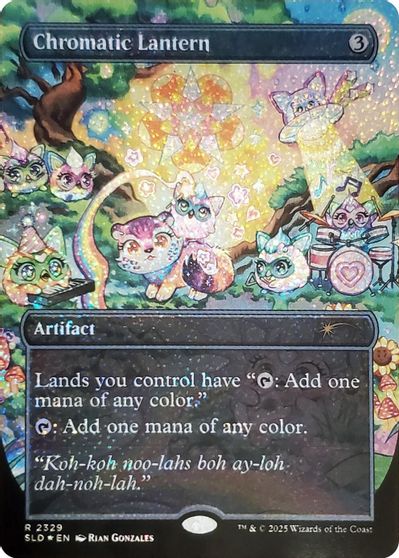 Chromatic Lantern (2329) (Confetti Foil) card art