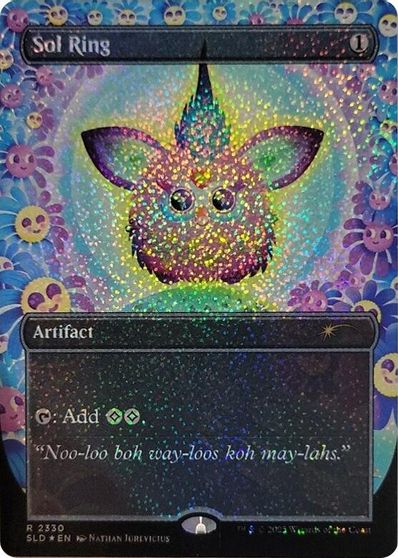 Sol Ring (2330) (Confetti Foil) card art