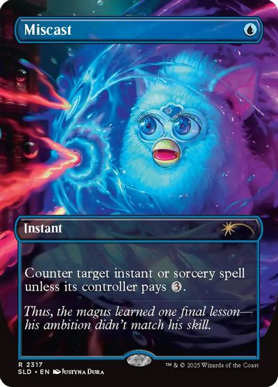 Miscast card art