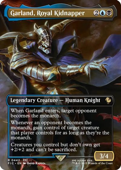 Garland, Royal Kidnapper (Borderless) card art