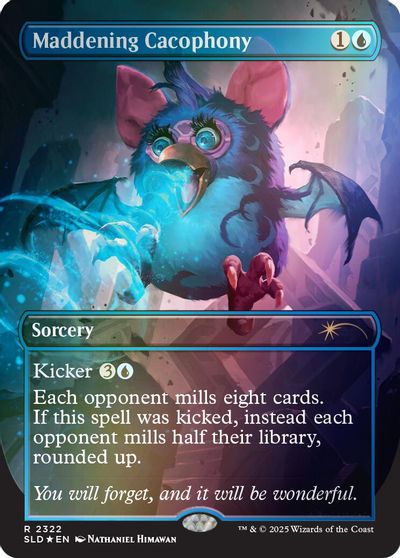 Maddening Cacophony (2322) (Rainbow Foil) card art