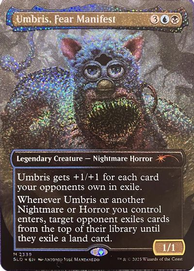 Umbris, Fear Manifest (Confetti Foil) card art