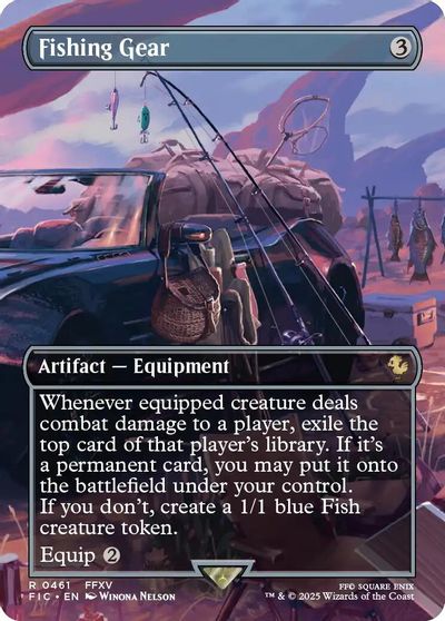Fishing Gear (Borderless) card art