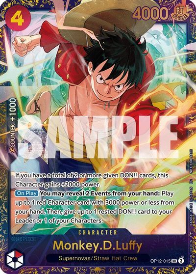 Monkey.D.Luffy (Treasure Cup 2025) card art