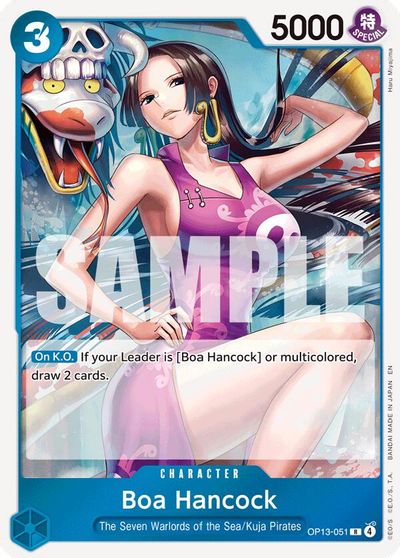 Boa Hancock card art