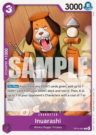 Inuarashi card art