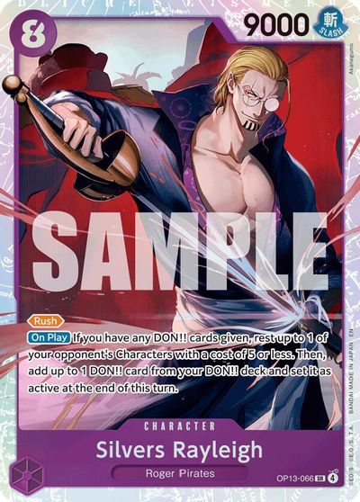Silvers Rayleigh card art